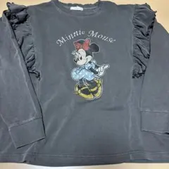 最終お値下げ サニーハウス 新品 ミニーマウス フリル付きスウェット Lサイズ