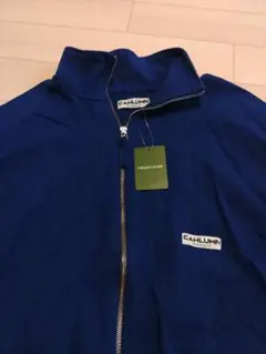CAHLUM ジップアップ トレーナー 青　カウラム　ZORN