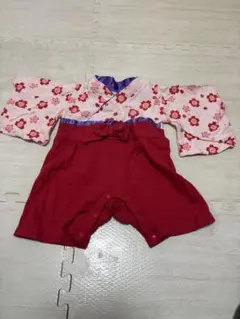 袴ロンパース70cm