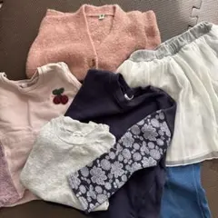 子ども服　まとめ売り　女の子　120 ブランド　UNIQLO Seraph