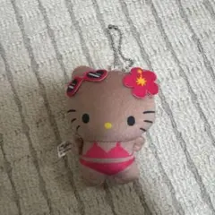 ハローキティ 水着ぬいぐるみマスコット
