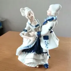 ロココスタイル 陶磁器 男女フィギュア - メルカリ