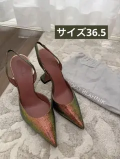Manolo Blahnik】 ピンク ハイヒール パンプス - メルカリ