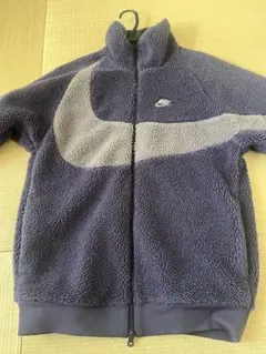 Nike フリースジャケット グレー/パープル　リバーシブル