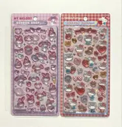 正規品 ボンボンドロップシール サンリオ 2枚セット