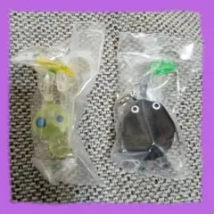 ガチャ　ピクミン めじるしアクセサリー2 　ヒカリピクミン　岩ピクミン2点セット