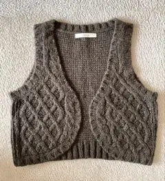 shuca ニットボレロ ニットベスト