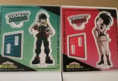 僕のヒーローアカデミア　ダイソー　アクスタ　緑谷　八百万