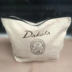 新品未使用　Dakota　キャンバス　ポーチのサムネイル