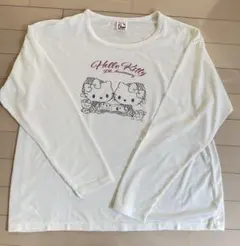 【未使用品】Hello Kitty 50周年 長袖ルームウェアLLサイズ