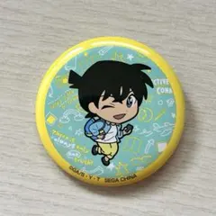 名探偵コナン　セガラッキーくじ　工藤新一　缶バッチ