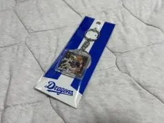 中日ドラゴンズ 大島選手2000安打達成記念メッセージフォトキーホルダー