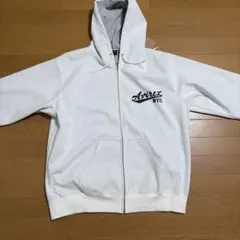 AVIREX NYC ジップアップパーカー ホワイト L