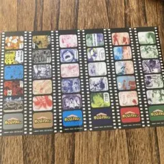 ヒロアカ　特典　フィルム風しおりセット