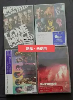 【新品・未使用】SixTONES 通常版 LIVE Blu-ray 4枚セット