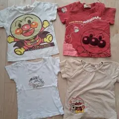 アンパンマン Tシャツ 4枚セット 90cm