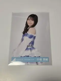 小坂菜緒 3回目のひな誕祭 ライブ衣装 日向坂 生写真 チュウ - メルカリ