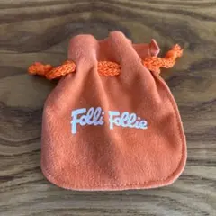 Folli Follie 巾着袋 オレンジ