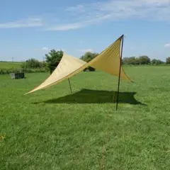希少03:MOSS TENTS モス PARAWING19ft ビンテージタープ PARAWING 19ft」— 伝説のタープ 芸術性と機能美の融合 – MOSS
