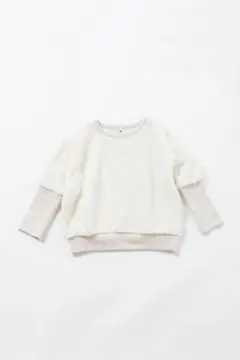 【60%OFF】新品子供服100 maarook/ボアドルマントレーナー