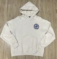SANTA CRUZ サンタクルーズ フード付きパーカー　アイボリー　M 刺繍