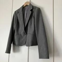 グレー テーラードジャケット M