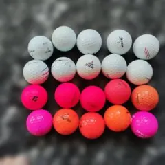 ロストゴルフボール 20個セット カラフル②
