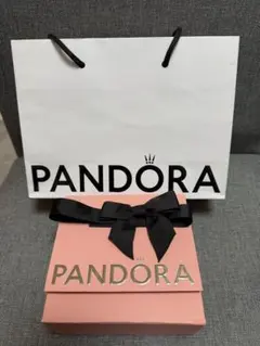 PANDORA ギフトボックスとショッピングバッグ
