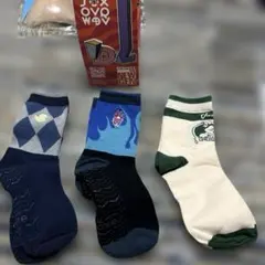 ソックス 3足セット 多様なデザイン