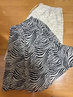 ゼブラ柄ロングスカート まとめ売り