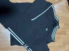 アディダス　adidas ブラック ナイロンジャケット パンツ　セット