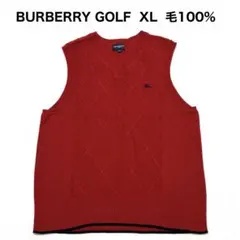 バーバリーベスト　ゴルフベスト バーバリーゴルフ ベスト ジャケット ノバチェック L 美品