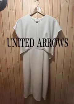 UNITED ARROWSワンピースユナイテッドアローズグリーンレーベル 白