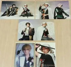 ミュージカル刀剣乱舞　静かなる夜半の寝ざめ　ペアブロ　クリアカード　山姥切国広