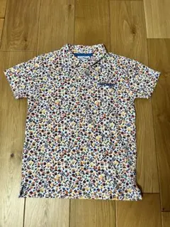 再値下げしました。JACK BUNNY 花柄ゴルフポロシャツ　150サイズ