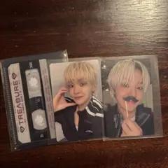 TREASURE ジフン カードファイル➕トレカセット