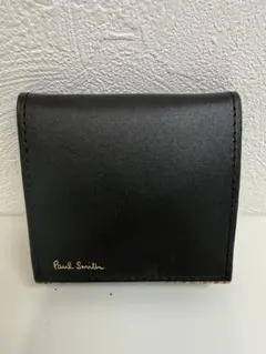 Paul Smith 黒 レザー コインケース　☺︎のサムネイル