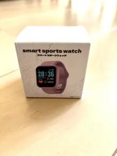 スマートスポーツウォッチ パープル