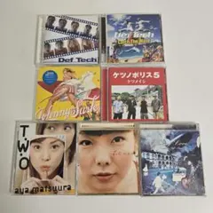 邦楽 夏の名曲CD 7枚セット J-POP サザン 桑田 Def Tech