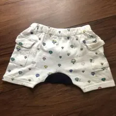 気球プリント サイドポケット付きパンツ