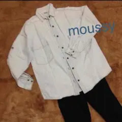 限定値下げ‼︎moussy デニムシャツ 美品