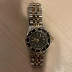 激レア HEUER 旧ロゴ オレンジダイバー professional 新品電池 - メルカリ