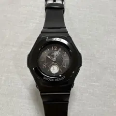 Baby-G CASIO WR10BAR SHOCK RESIST ブラック
