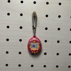 たまごっち ガチャガチャ ミニキーホルダー デビルのまめっち ピンク