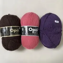 ドイツ製ソックヤーン・Opal・3色3玉弱