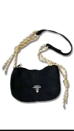 カオヨリナカミ　ROPE shoulder BAG BLACK新品