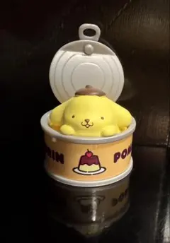 缶キャラ　ガチャ　サンリオ　ポムポムプリン