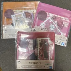 カラフルピーチ ジッパーバッグ & ステッカーセット