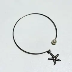 アクセサリー　ブレスレット　星　パール　マリン　ヒトデ　アンティーク　ビンテージ