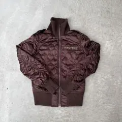 00s Hysteric キルティングジャケット ブラウン　y2k